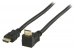 High Speed HDMI kabel met Ethernet HDMI-Connector - HDMI-Connector Haaks 270° 1.50 m Zwart