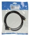 High Speed HDMI kabel met Ethernet HDMI-Connector - HDMI-Connector Haaks Links 1.50 m Zwart