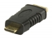 High Speed HDMI met Ethernet Adapter HDMI Mini-Connector Male - HDMI Female Zwart