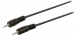 Stereo Audiokabel 2.5 mm Male - 2.5 mm Male 2.00 m Zwart