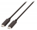 USB 3.1 Kabel USB-C Male - USB-C Male 1.00 m Zwart