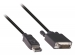 DisplayPort Kabel DisplayPort Male - DVI-D 24+1-Pins Male 1.00 m Zwart