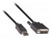 DisplayPort Kabel DisplayPort Male - DVI-D 24+1-Pins Male 2.00 m Zwart