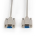 VLCP52057B30 Nulmodemkabel SUB-D 9-Pins Female - SUB-D 9-Pins Female 3.0 m Ivoor