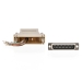 Seriële Adapter SUB-D 25-Pins Female - RJ45 (8/8) Female Ivoor