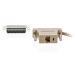 Seriële Adapter SUB-D 25-Pins Female - RJ45 (8/8) Female Ivoor