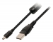 VLCP60807B20 USB 2.0 Kabel USB A Male - Minolta 8-Pins Male 2.00 m Zwart