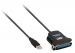 USB 2.0 Kabel USB A Male - Centronics 36-Pins Male 2.00 m Zwart