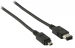 FireWire 400 Kabel FireWire 4-Pins Male - FireWire 6-Pins Male 1.00 m Zwart