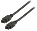 VLCP62700B2.00 FireWire 800 Kabel FireWire 9-Pins Male - FireWire 9-Pins Male 2.00 m Zwart