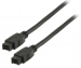 FireWire 800 Kabel FireWire 9-Pins Male - FireWire 9-Pins Male 2.00 m Zwart