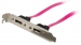 VLCP73800R05 SATA 3 Gb/s Kabel Intern 2x SATA 7-Pins Female - 2x SATA 7-Pins Beugel 0.50 m Rood