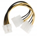 Interne Stroomkabel EPS 8-Pins Male - 2x Molex Male 0.15 m