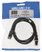 CAT5e SF/UTP Netwerkkabel RJ45 (8/8) Male - RJ45 (8/8) Male 1.00 m Zwart