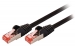 CAT6 S/FTP Netwerkkabel RJ45 (8/8) Male - RJ45 (8/8) Male 20.0 m Zwart
