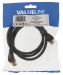CAT6 S/FTP Netwerkkabel RJ45 (8/8) Male - RJ45 (8/8) Male 1.00 m Zwart