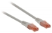 CAT6 UTP Netwerkkabel RJ45 (8/8) Male - RJ45 (8/8) Male 0.25 m Grijs