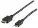 High Speed HDMI kabel met Ethernet HDMI-Connector - HDMI Mini-Connector Male 2.00 m Zwart