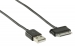 Data en Oplaadkabel Samsung 30-Pins Male - A Male 1.00 m Zwart