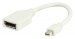 Mini DisplayPort Kabel Male naar Displayport 0.20 m Wit