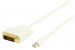 Mini DisplayPort Kabel Mini-DisplayPort Male - DVI-D 24+1-Pins Male 2.00 m Wit