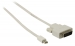 Mini DisplayPort Kabel Mini-DisplayPort Male - DVI-D 24+1-Pins Male 2.00 m Wit