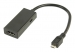 MHL Kabel USB Micro-B 5-Pins Male - HDMI Uitgang + USB-Micro-B Female 0.20 m Zwart