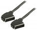 SCART Kabel SCART Male - SCART Male 1.00 m Zwart