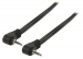 Adio-/Videokabel 3.5 mm Male - 3.5 mm Male 2.00 m Zwart