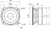 VS-FRS8M FRS 8 M - 8 Ohm - 8 cm (3,3") HiFi fullrange luidspreker