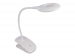 LED-BUREAULAMP - OPLAADBAAR - DIMBAAR - 20 LEDs - WIT