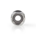 Slangadapter | 1/2'' | 3/4'' | Metaal | Zilver