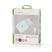 Wandoplader | 2,4 A | Losse Lightning kabel | Apple MFi gecertificeerd | Wit