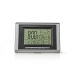 Weerstation | Binnen & Buiten | Inclusief draadloze weersensor | Weersvoorspelling | Tijdweergave | LCD met Achtergrondverlichting | Wekkerfunctie