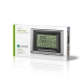 Weerstation | Binnen & Buiten | Inclusief draadloze weersensor | Weersvoorspelling | Tijdweergave | LCD met Achtergrondverlichting | Wekkerfunctie