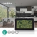 Weerstation | Binnen & Buiten | Inclusief draadloze weersensor | Weersvoorspelling | Tijdweergave | LCD-Scherm | Wekkerfunctie