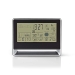 Weerstation | Binnen & Buiten | Inclusief draadloze weersensor | Weersvoorspelling | Barometer | Tijdweergave | Verlicht LCD-Scherm | Wekkerfunctie