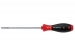 WH00687 Wiha Schroevendraaier SoftFinish sleufkop met ronde schacht voor diepliggende schroeven (00687) 3,0 mm x 100 mm