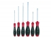 WH07152 Wiha Schroevendraaierset SoftFinish sleufkop, Phillips 6-delig (07152)