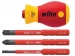 WH41230 Wiha Schroevendraaier met bithouderset SoftFinish electric slimVario® Stubby 4-delig (41230)