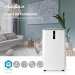 SmartLife 3-in-1 Airconditioner | Wi-Fi | 9000 BTU | 80 m³ | Ontvochtiging | Android™ / IOS | Energieklasse: A | 3 Snelheden | 65 dB | Wit