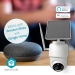 SmartLife Camera voor Buiten | Wi-Fi | Full HD 1080p | Kiep en kantel | IP65 | Max. batterijduur: 5 Maanden | Cloud Opslag (optioneel) / microSD (niet inbegrepen) | 5 V DC | Met bewegingssensor | Nachtzicht | Wit