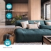 SmartLife Camera voor Buiten | Wi-Fi | Full HD 1080p | Kiep en kantel | IP65 | Max. batterijduur: 5 Maanden | Cloud Opslag (optioneel) / microSD (niet inbegrepen) | 5 V DC | Met bewegingssensor | Nachtzicht | Wit