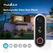 SmartLife Videodeurbel | Wi-Fi | Batterij Gevoed | HD 720p | Cloud Opslag (optioneel) / microSD (niet inbegrepen) | IP54 | Met bewegingssensor | Nachtzicht | Wit