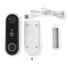 SmartLife Videodeurbel | Wi-Fi | Batterij Gevoed | HD 720p | Cloud Opslag (optioneel) / microSD (niet inbegrepen) | IP54 | Met bewegingssensor | Nachtzicht | Wit