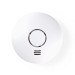 SmartLife Rookmelder | Wi-Fi | Warmtesensor | Batterij Gevoed | Levenscyclus sensor: 10 Jaar | EN 14604 | Max. batterijduur: 24 Maanden | 85 dB | Wit | 1 Stuks