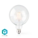 WIFILF10WTG125 SmartLife LED Filamentlamp | Wi-Fi | E27 | 500 lm | 5 W | Warm Wit | 2700 K | Glas | Android™ / IOS | G125 | 1 Stuks