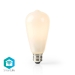 Wi-Fi Smart LED-Lamp | E27 | ST64 | 5 W | 500 lm | Wit