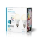 SmartLife Multicolour Lamp | Wi-Fi | E27 | 806 lm | 9 W | RGB / Warm tot Koel Wit | 2700 - 6500 K | Android™ / IOS | Peer | 2 Stuks