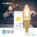 SmartLife LED Filamentlamp | Wi-Fi | E14 | 470 lm | 4.9 W | Warm Wit | 1800 - 3000 K | Glas | Android™ / IOS | Kaars | 1 Stuks